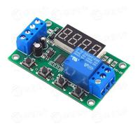 12V YYC-2S Relay Module with Cycle Trigger & Power-Off Delay Timer - Adjustable Timed Switch for Cycle Triggering and Electrical Applications(24V)