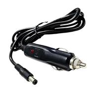 12V24VCargador de Coche Cable de alimentación de Coche 10A, DC 5.5mm x 2.5mm al Enchufe Macho del Encendedor de Cigarrillos del Coche(1,5 m)
