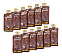 12x 1 Litro Jardín Cortacésped Agro Forma Aceite de Motor Mannol Máquinas para
