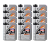 12x 1 Litro Liqui Moly 3706 Top Tec 4200 5W-30 Aceite motor Incl. Servicio-Set
