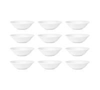 12X Athena Hotelware Oatmeal Bowls 6 in 150mm Porcelain White Kitchen Dish by Athena Hotelware