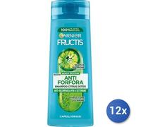12x Bundle Fructis Champú 250Ml. Anti Caspa Agrios D