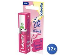 12x Bundle Labello Lip Oil Efecto Glossy - Pink Rock 5.5ML Brillo de Labios
