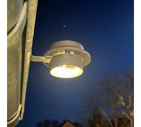 12x Canalones Lámparas Solares Ral 7016 Anthrazit Lámparas Iluminación Canalón