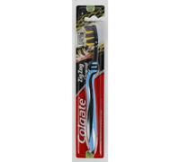 12x Cepillo de Dientes Colgate Zigzag Carbón Leña Limpiar Medio Paquete Familiar