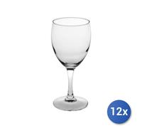 12x Copas De Vidrio Transparente Elegance Para Agua Cl24,5