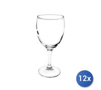 12x Copas De Vidrio Transparente Elegance Para Vino Blanco 14,5