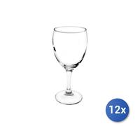 12x Copas De Vidrio Transparente Elegance Para Vino CL12