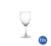 12x Copas De Vidrio Transparente Elegance Para Vino CL19