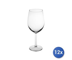 12X Copas Pasabahce Primetine Bordeaux De Vidrio Transparente 52,5Cl