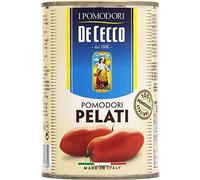 12x De Cecco Pomodori Pelati Peeled Tomatoes in Tomato Sauce for Pasta 400g