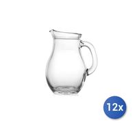 12x Jarras Pasabahce Modelo Taverna De Vidrio Con Capacidad De Lt 0,25