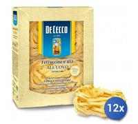 12x Multipack De Cecco Huevo Fettuccine Gr 250