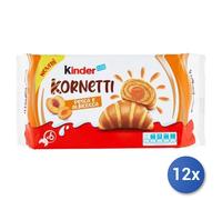 12x Multipack Ferrero Kinder Kornetti Albaricoque Gr 252