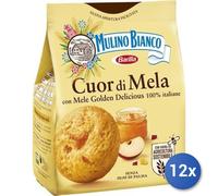 12x Multipack Galletas Cuor De Manzana Mulino Bianco 300