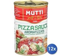 12x Multipack Mutti Salsa De Pizza Aroma 400 Gr Lata