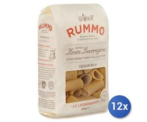 12x Multipack Rummo Sémola 150 Leggend Paccheri Rigat 500