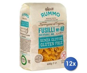 12x Multipack Rummo Sin Gluten Fusilli NØ48 Gr400