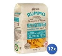 12x Multipack Rummo Sin Gluten Mezzi Rigatoni NØ51 Gr400