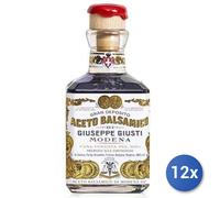 12x Multipack Vinagre Giusti Balsámico 2 Med Cubic Ml 250