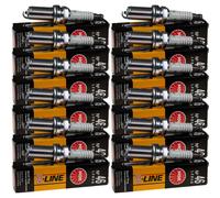 12X NGK Bujía De Níquel Para Peugeot 206 CC 2D 2.0 S16 307 3B 3H Citroën Xsara