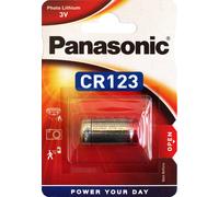 12x Panasonic Lithium Power Photo Batería 3V CR123 1400 mAh CR-123AL 1er Bl.