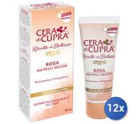 12x Paquete Cupra Viso Crema Tubo 75 Ml. Rosa Pieles Secas