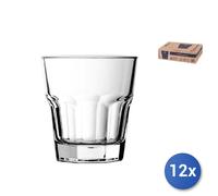 12X Paquete De 12 Vasos Modelo Casablanca Jugo En Vidrio Cl 14