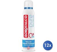 12x Paquete De Desodorante Spray Borotalco 150 Ml. Pura Brisa Marina