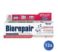 12x Paquete Dentífrico Biorepair Ml. 75 Adv Sensibilidad
