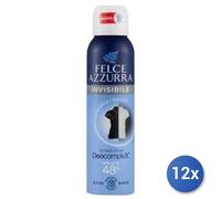 12x Paquete Felce Azzurra Desodorante Spray Invisible Ml 150