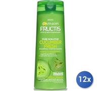 12x Paquete Fructis Champú 250 Ml. Pepino Fresco
