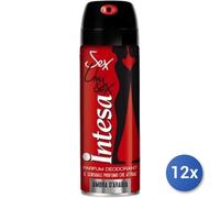 12x Paquete Intesa Sex-Unisex Perfume Desodorante Ámbar De Arabia 125Ml