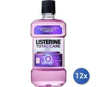 12x Paquete Listerine Colutorio 500 Ml. Cuidado Total Morado