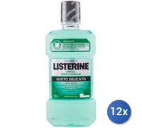 12x Paquete Listerine Enjuague Bucal 500 Ml. Dientes Y Encías Cero Verde