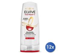 12x Paquete L'Oreal Elvive Acondicionador Reparación Total 5 Ml 200