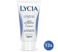 12x Paquete Lycia Desodorante Crema 30 Ml. Neutro