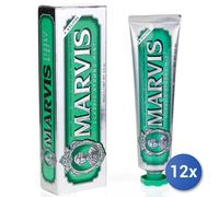 12x Paquete Marvis Classic Strong Mint 85 Ml Pasta Dental