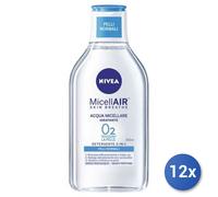 12x Paquete Nivea Agua Micelar 400 Ml