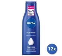 12x Paquete Nivea Crema Corporal Nutritiva 250 Ml