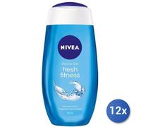 12x Paquete Nivea Ducha 250 Ml. Fresh Pure