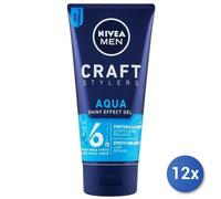 12x Paquete Nivea Gel Tubo 150 Ml. 6 Aqua Gel 89033