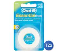 12x Paquete Oral-B Hilo Interdental 50 Mt. Esencial Cerato