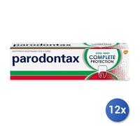 12x Paquete Parodontax Pasta De Dientes 75 Ml. Protección Completa Menta Fresca