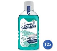 12x Paquete Pasta Capitano Colutorio 400 Ml. Antiplaca