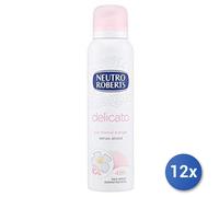 12x Paquete Roberts Desodorante En Spray 150 Ml. Fresco Monoi/Fresia