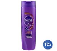 12x Paquete Sunsilk 2 En 1 Champú 250 Ml. Liso Perfecto Hecho En Italia
