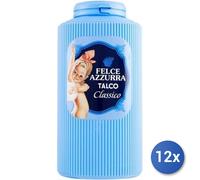 12x Paquete Talco Tarro 500 Gramos Felce Azzurra