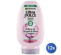 12x Paquete Ultra Dulce Acondicionador Agua De Arroz Y Almidón 200 Ml.