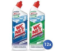 12x Paquete Wc Net Baño 700 Ml. Lejía Gel MISTO FRAFRANZA